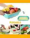 Tabla De Cocina Plegable 7 En 1 Con Colador Y Escurridor Integrado – Multifuncional Y Compacta