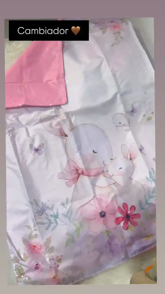 Cambiador Portátil Coneja