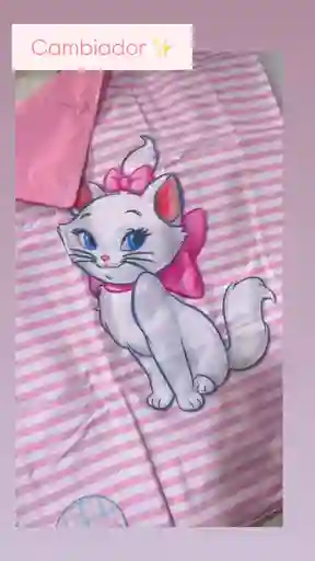 Cambiador Portátil Gata