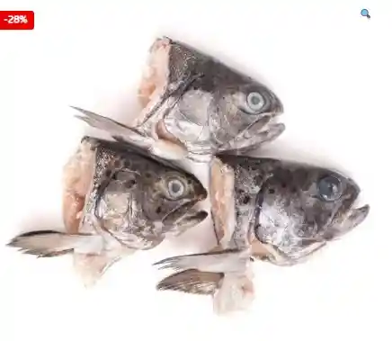 Cabeza De Pescado Paquete Por 500 Gramos