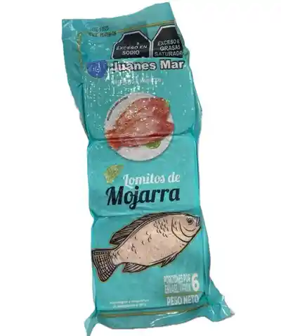 Lomitos De Mojarra Paquete X 6 Unidades