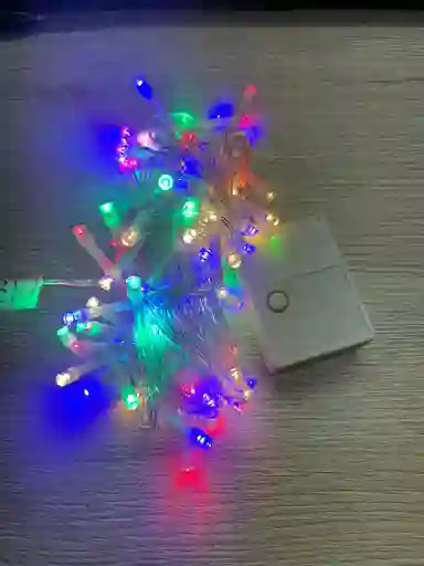 Luces De Navidad X 100 Bombillos Cable Blanca Luz Calida 7 Metros Aproximadamente Luces Navideñas Luces Para Navidad Luces De Navidad Luz De Navidad Decoracion Navideña