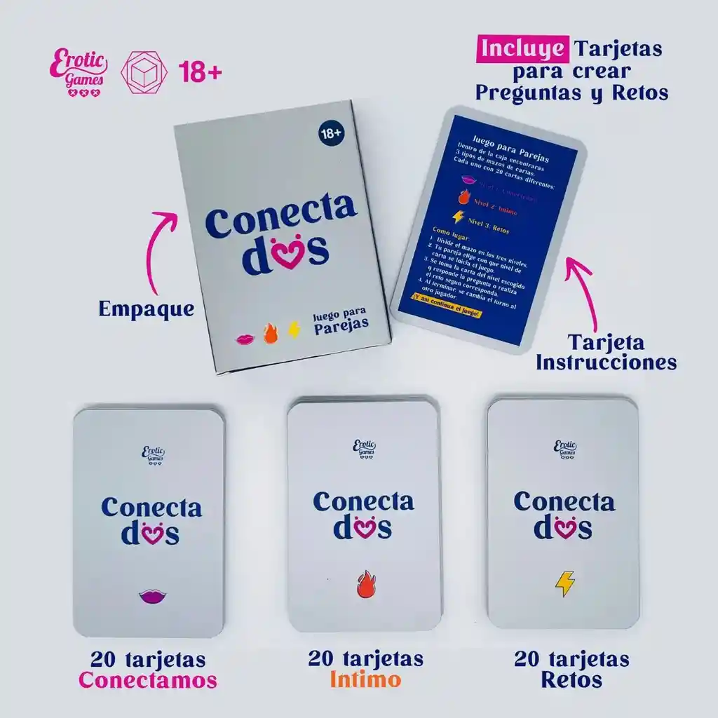 Juego De Cartas Para Parejas Adultas Con Retos Y Preguntas Para Noches De Cita, Comunicación Y Diversión Asegurada