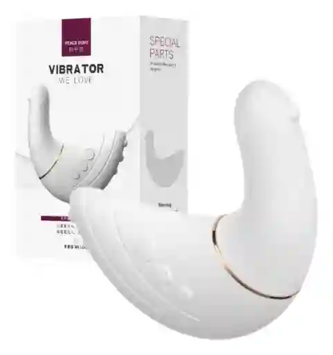 Vibrador Peace Dove Estimulacion Doble Y Diseño Ergonomico Estimulador Punto G Estimulador Clitorial Resistente Al Agua Recargable Usb Vibrador Silencioso Luxury