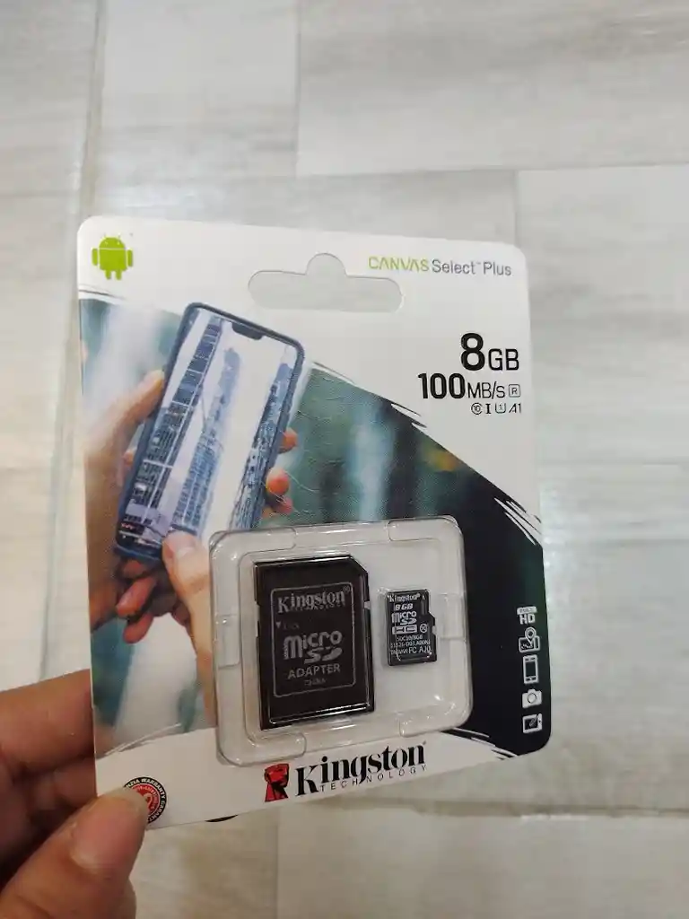 Tarjeta De Memoria Micro Sd Con Adaptador 8 Gb Kingston