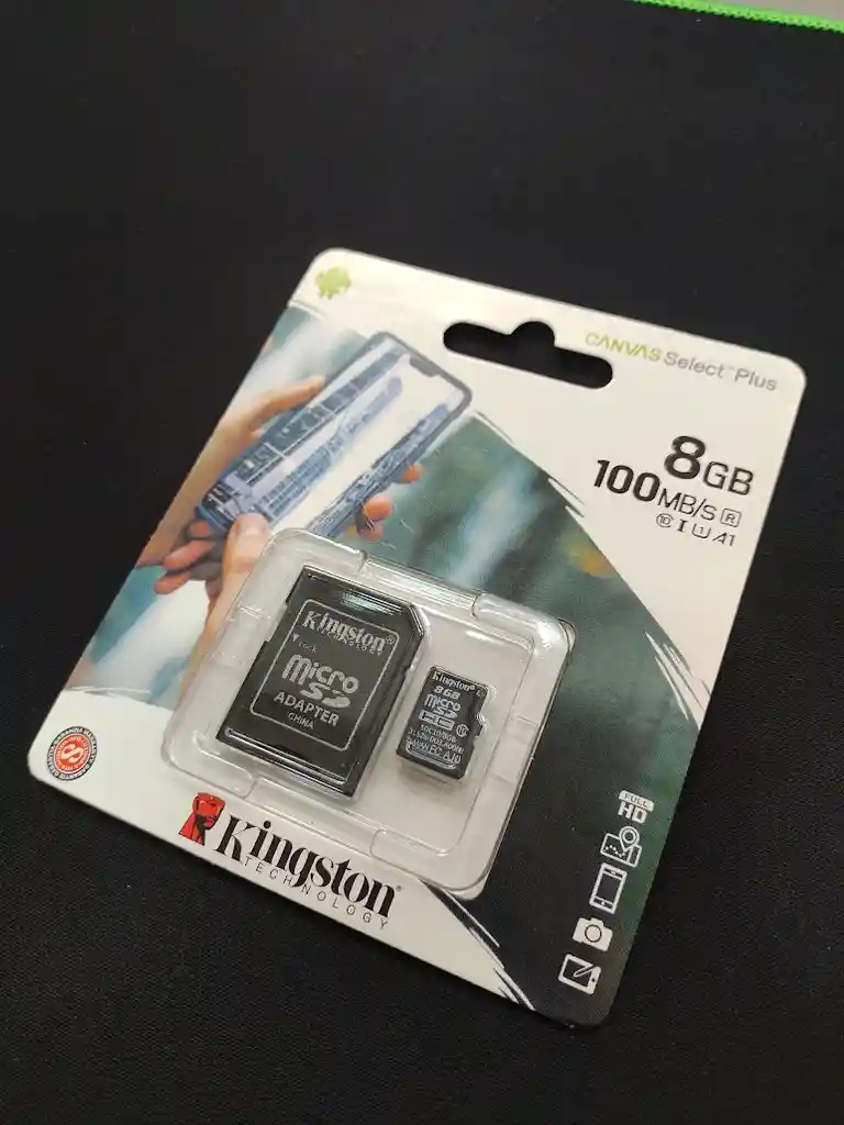 Tarjeta De Memoria Micro Sd Con Adaptador 8 Gb Kingston