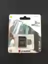 Tarjeta De Memoria Micro Sd Con Adaptador 8 Gb Kingston