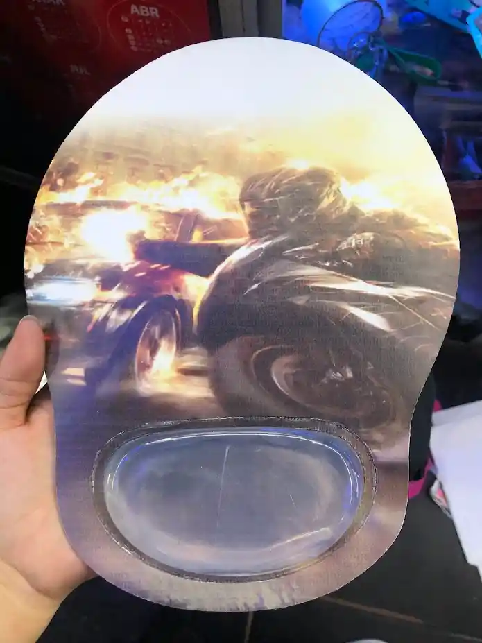 Pad Mause Ergonomico Motos