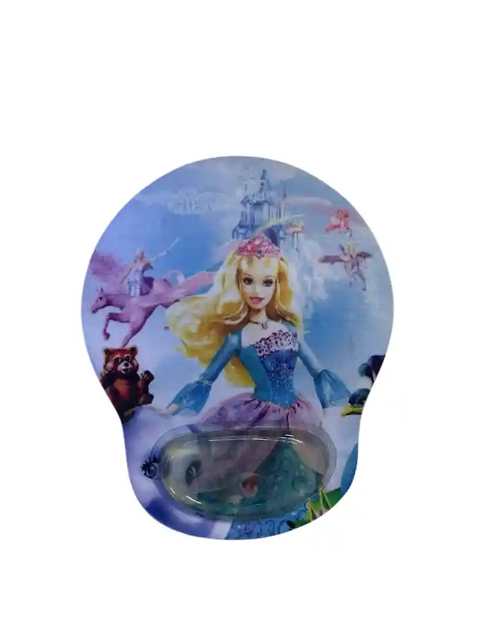 Mouse Pad Ergonomico Barbie
