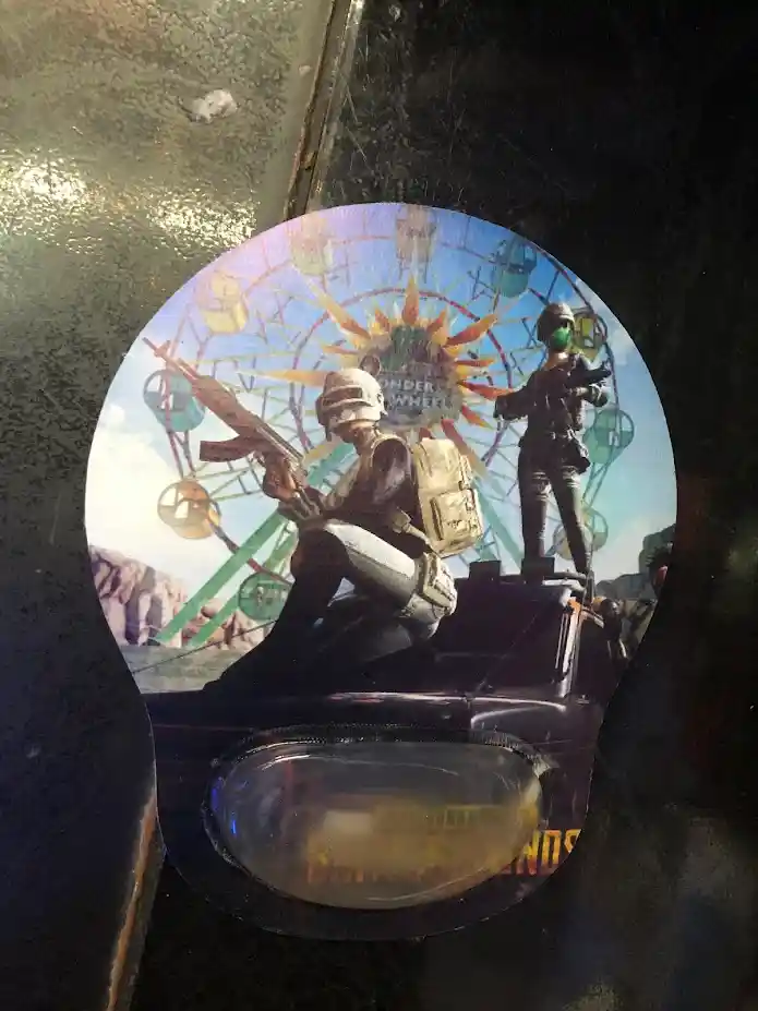 Mouse Pad Ergonomico Battleground