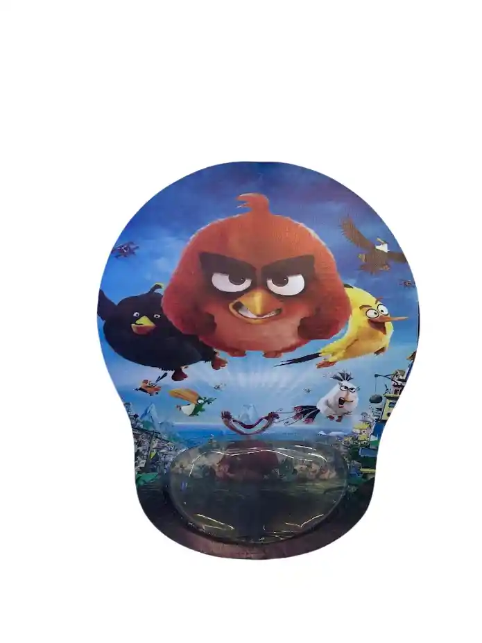 Mouse Pad Ergonomico Angry Birds