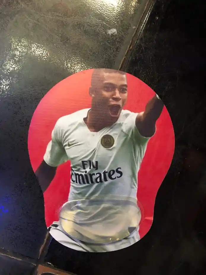 Pad Mouse Ergonomico Mbappe