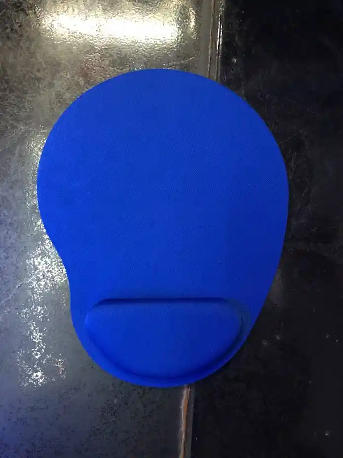 Pad Mouse Ergonomico Azul