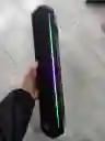 Barra De Sonido Parlante Negro Inalámbrico Con Luces