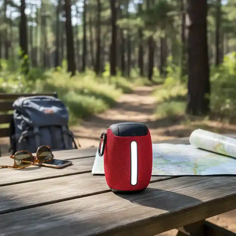 Parlante Pequeño Inalámbrico J-ipok Rojo