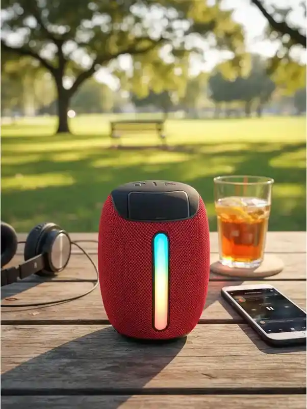 Parlante Pequeño Inalámbrico J-ipok Rojo