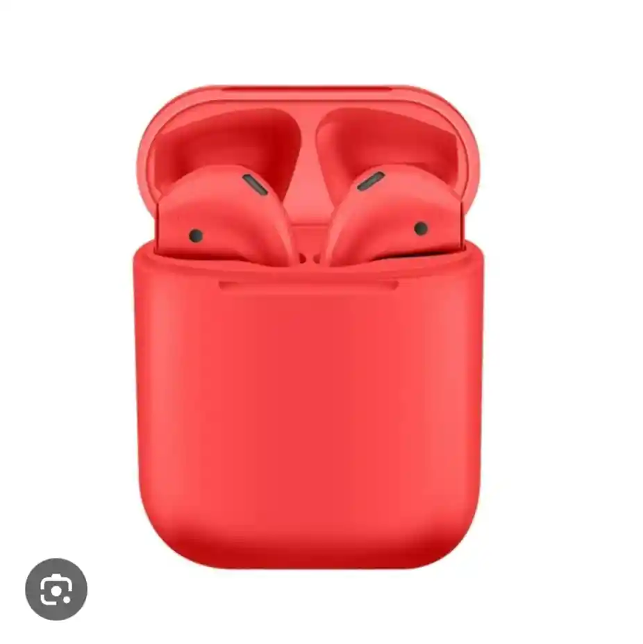 Audifonos Inalambricos Mate Rojo Bluetooth