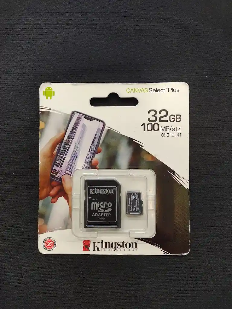 Tarjeta De Memoria Micro Sd Con Adaptador 32 Gb Kingston