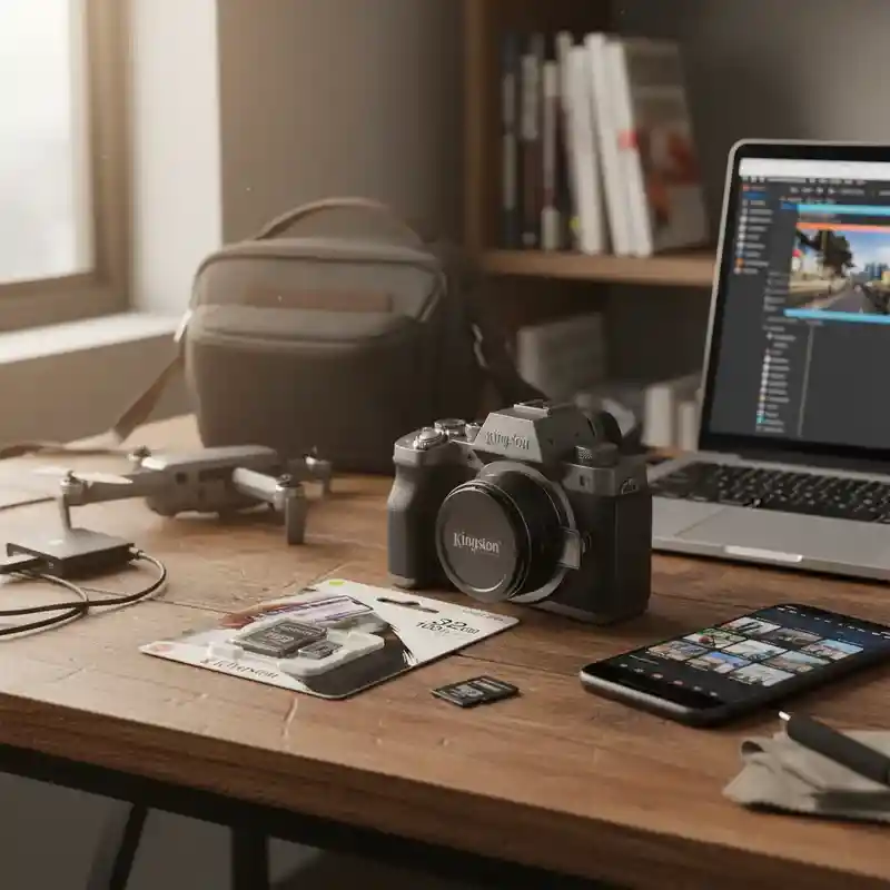 Tarjeta De Memoria Micro Sd Con Adaptador 32 Gb Kingston