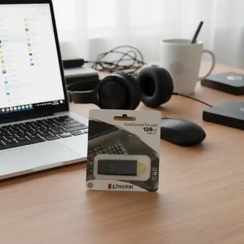 Memoria Usb Kingston 128 Gb Color Negro