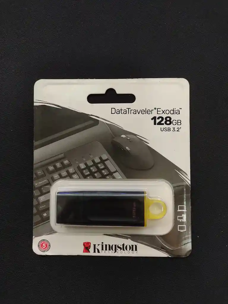 Memoria Usb Kingston 128 Gb Color Negro