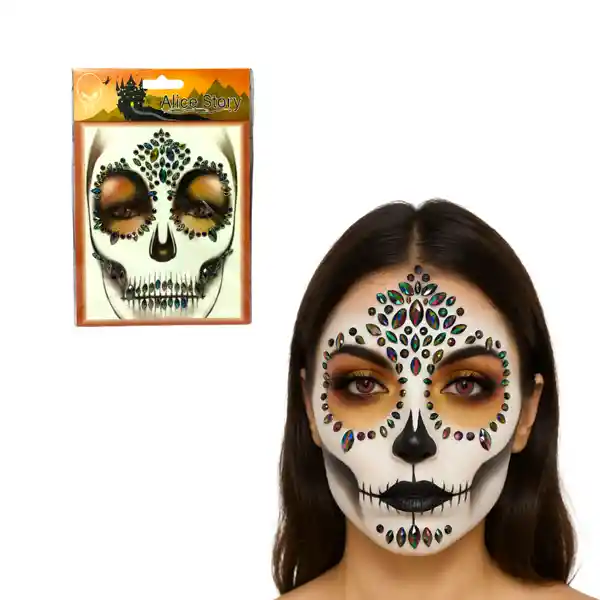 Gemas Maquillaje Artístico Halloween