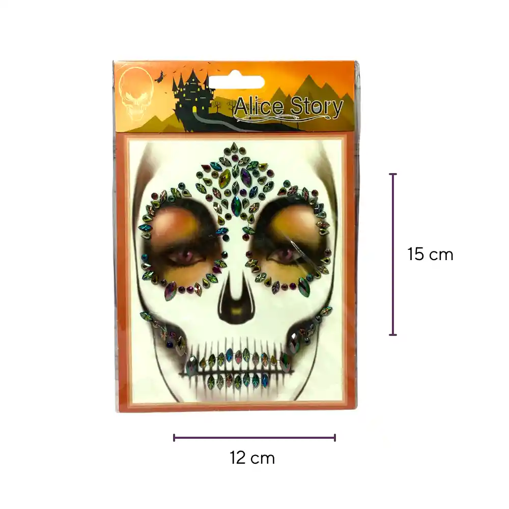 Gemas Maquillaje Artístico Halloween