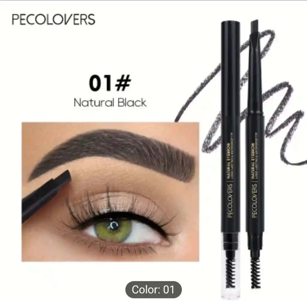 Lapiz Para Ceja Automatico #1 Natular Black