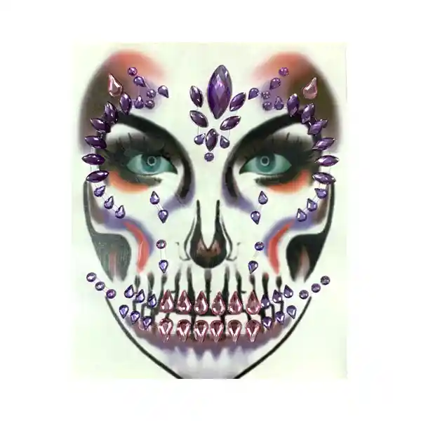 Gemas Maquillaje Artístico Halloween