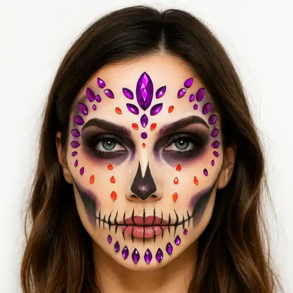 Gemas Maquillaje Artístico Halloween