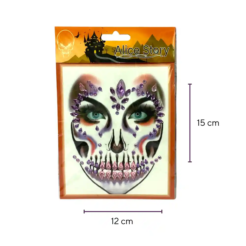 Gemas Maquillaje Artístico Halloween