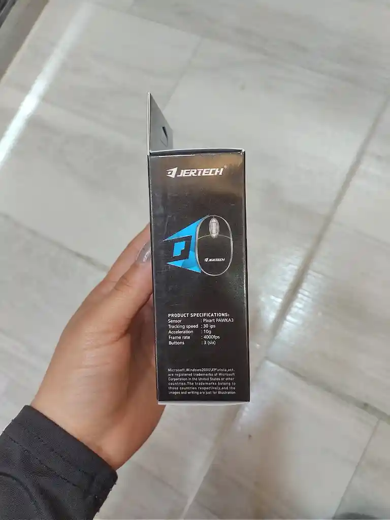 Mouse Pequeño Con Cable Jertech Led