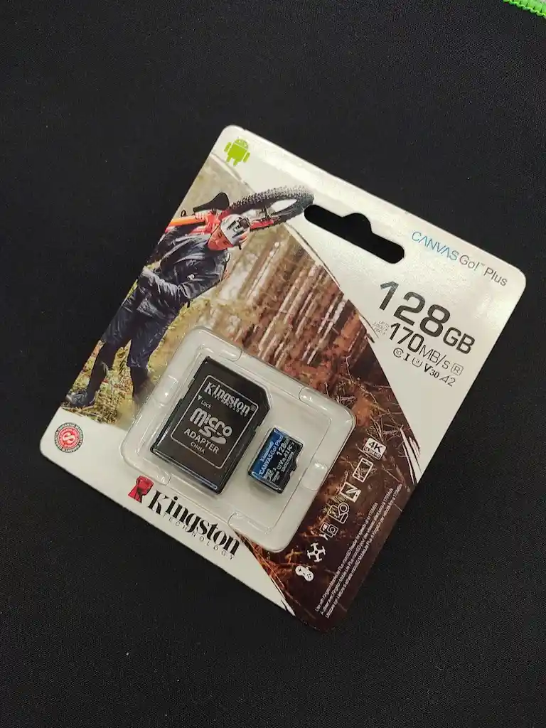 Tarjeta De Memoria Kingston Micro Sd Con Adaptador 128 Gb