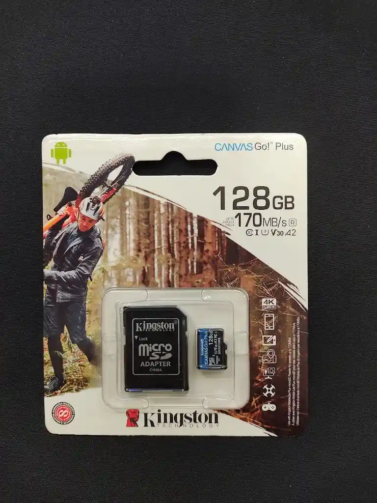Tarjeta De Memoria Kingston Micro Sd Con Adaptador 128 Gb