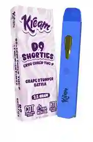 Vaporizer Marca Kream | T-h-c-a | 2500 Mg Sativa Grape Stomper