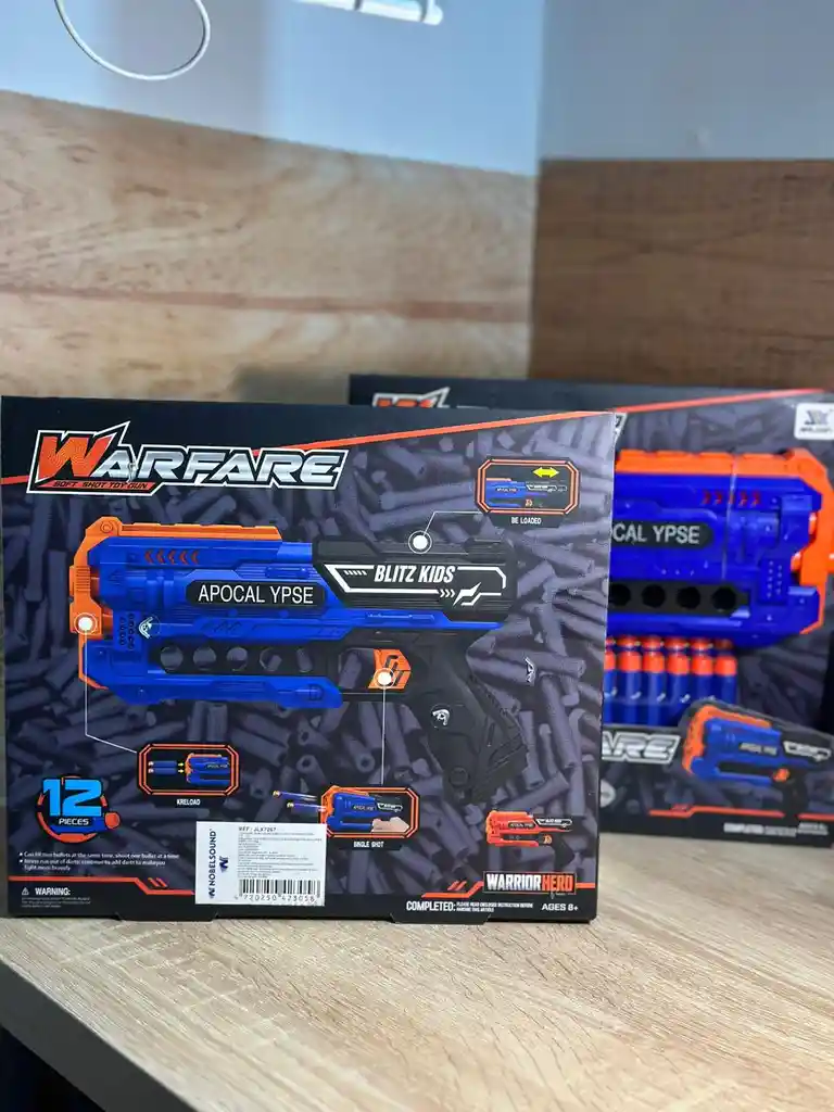 Lanzador Juguete Blitz Kids 🎯🛡️