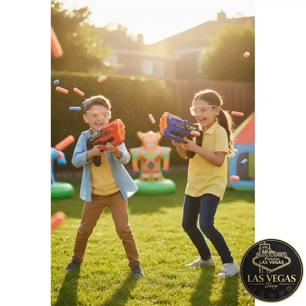Lanzador Juguete Blitz Kids 🎯🛡️