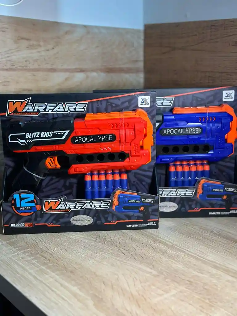 Lanzador Juguete Blitz Kids 🎯🛡️