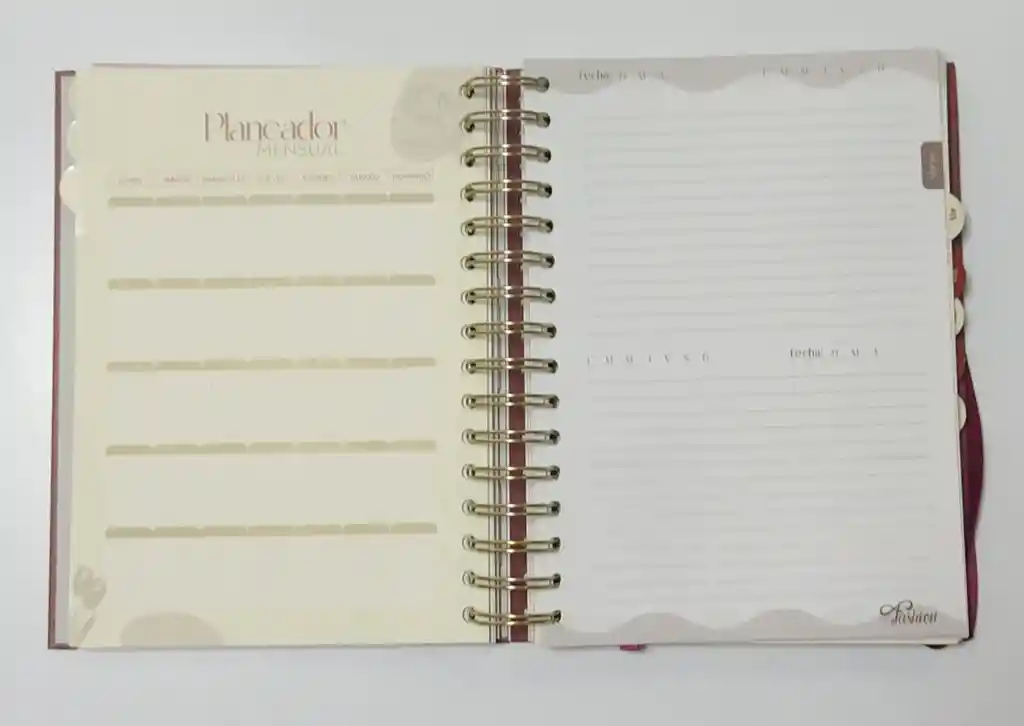 Agenda Argollada 16x5x21 Tulipna