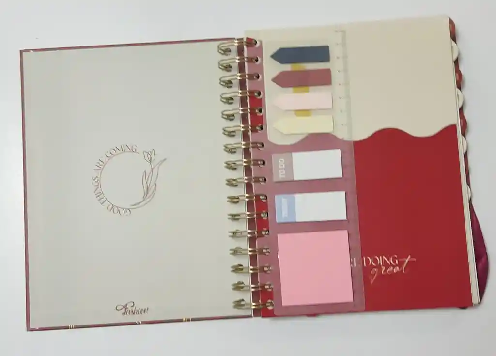 Agenda Argollada 16x5x21 Tulipna