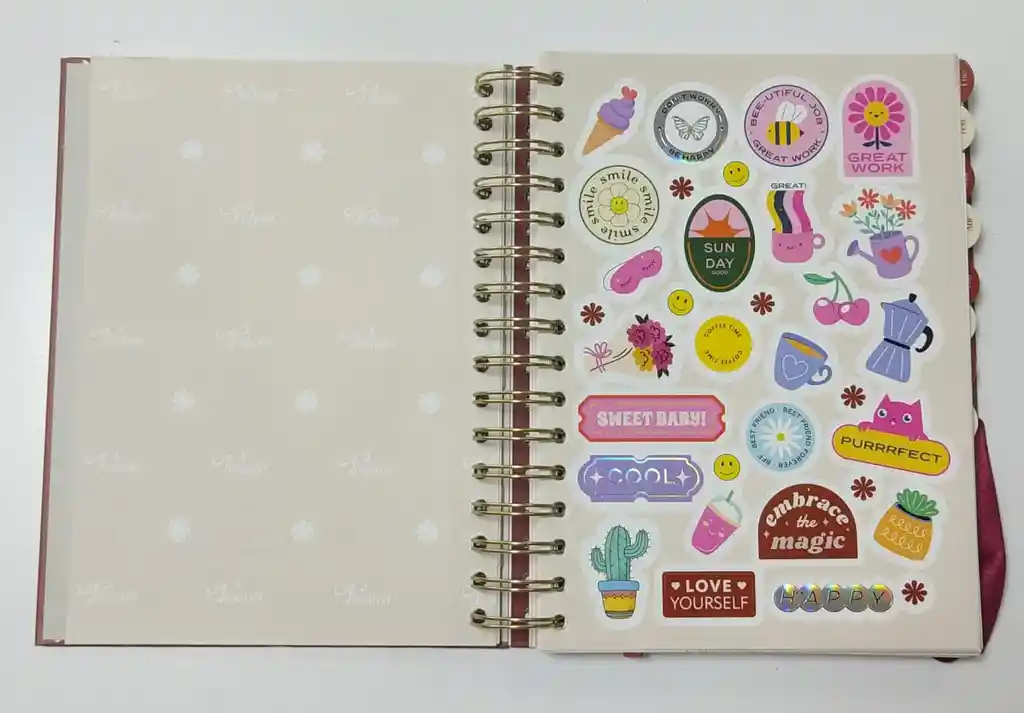 Agenda Argollada 16x5x21 Tulipna