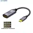 Adaptador Tipo C A Displayport 8k 60hz | Cable Macho A Hembra: Monitores Y Tarjetas Gráficas