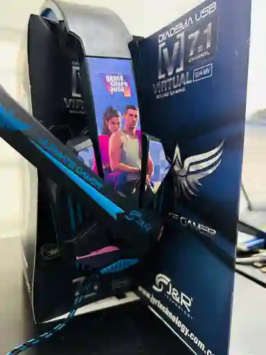 Diadema Gamer Gta Usb