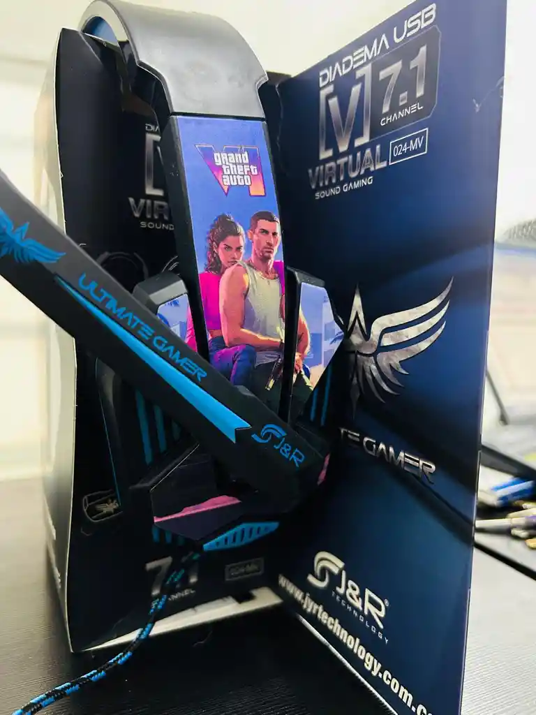 Diadema Gamer Gta Usb