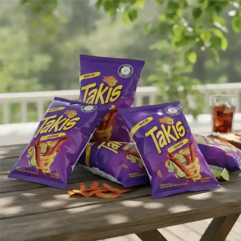 Takis Fuego Chile Y Limón X 6 Und