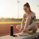 Botella Plegable Negra 500 Ml