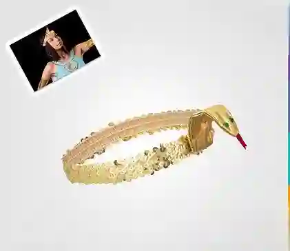 Tiara Dorada Cleopatra