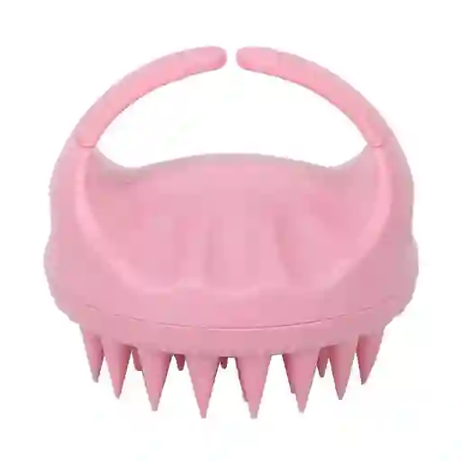 Cepillo Masajeador Capilar De Silicona Para Cuero Cabelludo