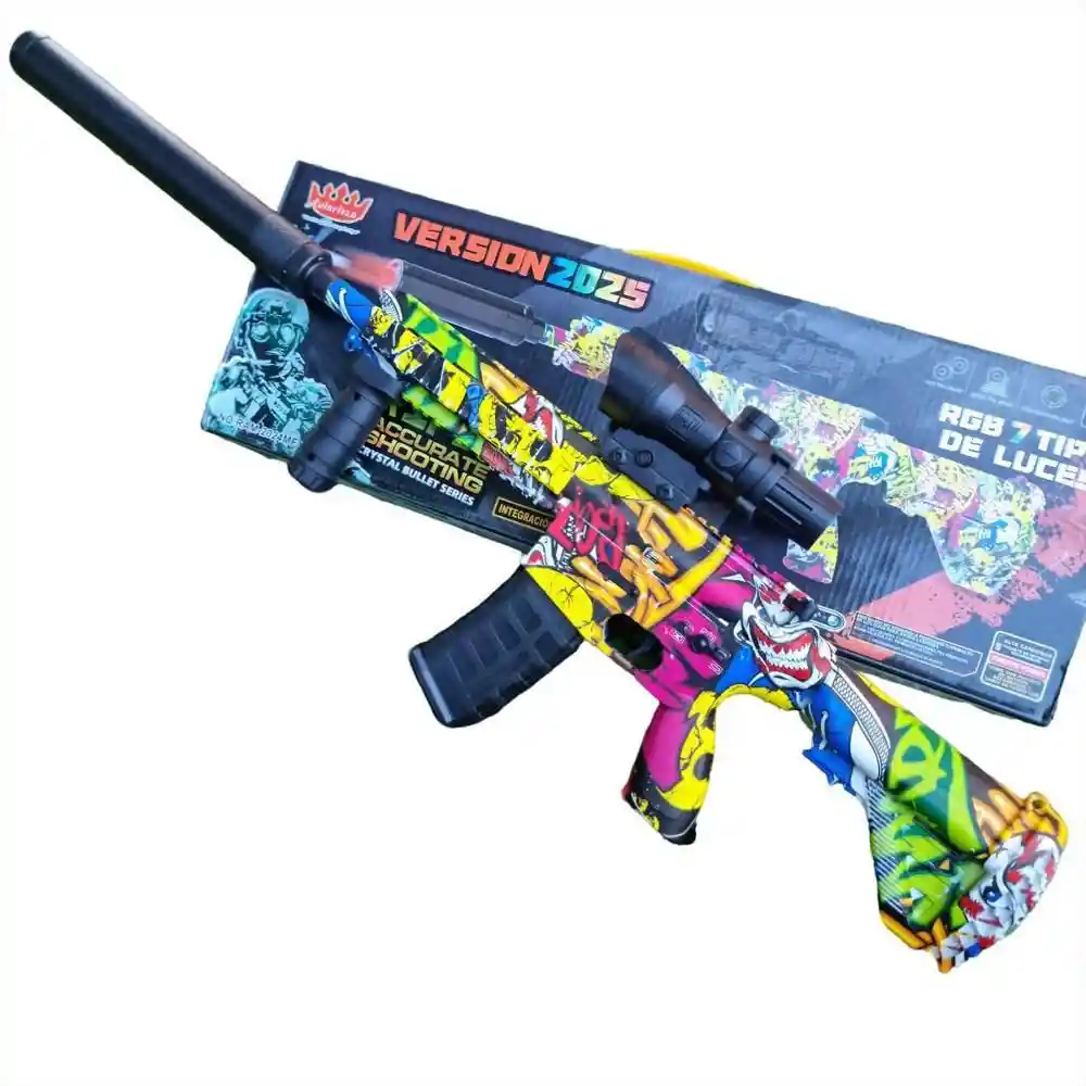 Juguete Pistola Rifle Hidrogel M416