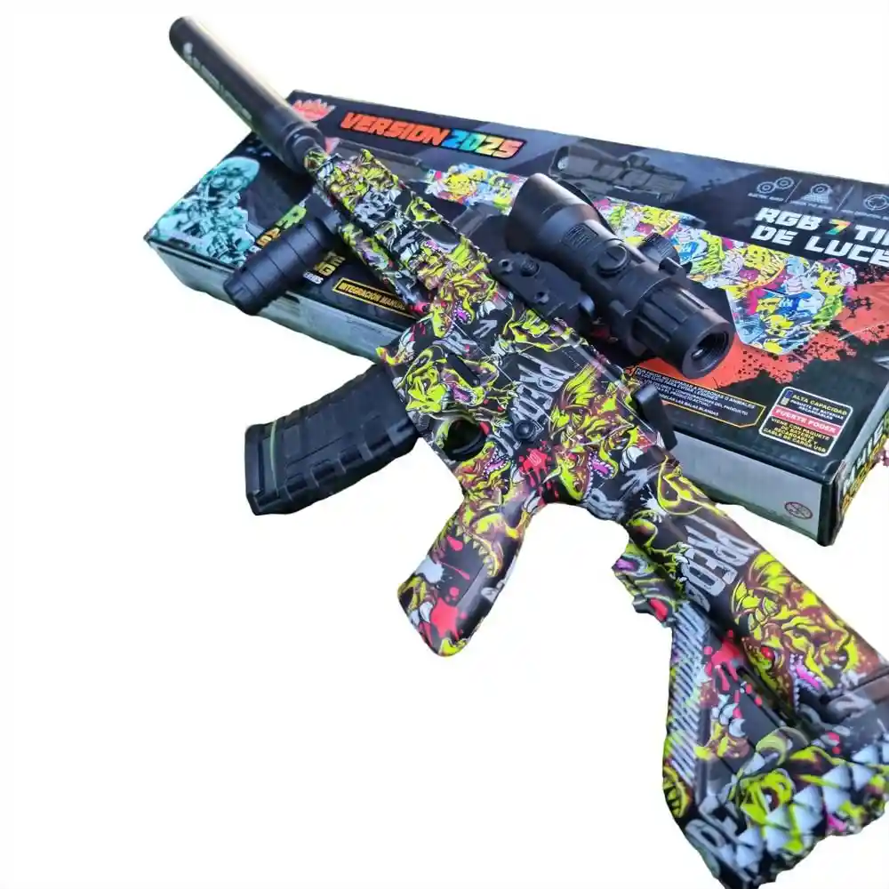 Juguete Pistola Rifle Hidrogel M416